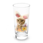 sumire-britishのうさねこ Long Sized Water Glass :front