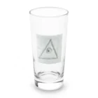 たらこスパゲッティのイルミナティ感溢れるキャラ Long Sized Water Glass :front