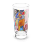 サノユカシのグッズのお店の色とりどりの世界 Long Sized Water Glass :front