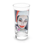 296fukurouのバケモノ麗子 Long Sized Water Glass :front