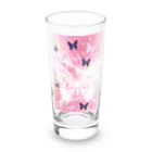 Ｒinkのデカ蝶さん Long Sized Water Glass :front