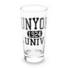 UNchan(あんちゃん)    ★unlimited★のBUNYOKO UNIV black　#0034 Long Sized Water Glass :front