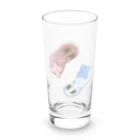 Jackalope Houseのツノアリウサギアジサイモドキウミウシ 2匹ver. Long Sized Water Glass :front