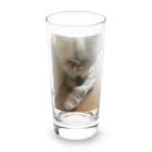 はなもうぽすぽすのリラックスはなもう Long Sized Water Glass :front