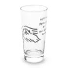 TOMOS-dogのかぜになびく犬 Long Sized Water Glass :front