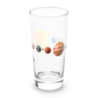 mon  parfaitの壮大な宇宙！太陽系惑星シリーズ Long Sized Water Glass :front