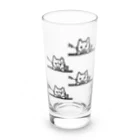 楽猫楽描しげ屋のシャーシャー Long Sized Water Glass :front