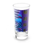 PALA's SHOP　cool、シュール、古風、和風、の土偶　「輪廻転生」 Long Sized Water Glass :front