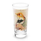 JAMES ITOの和猫　愛する2人 Long Sized Water Glass :front