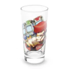 テクノポリスデザインのゲーセン猫（GAMECENTER TECNOPOLIS Ver.） Long Sized Water Glass :front