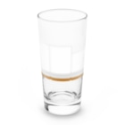 キッズモード某の右から白ポン ( 麻雀グッズ ) Long Sized Water Glass :front