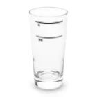 NEWCLOUDDESIGNのビール注ぐときに目安となるグラス Long Sized Water Glass :front