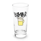 putikoのビール好きだよ！ Long Sized Water Glass :front