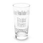 くんすけ商店の篠笛チャンネルロンググラス Long Sized Water Glass :front