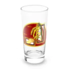 GOODS SHOP【そぞろな小窓】 SUZURI店の【脱穀してからね】 Long Sized Water Glass :front