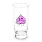 ももちゃ.*･ﾟのイヒモ、ニコモ、ピエモ Long Sized Water Glass :front