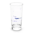 しの.＠流浪創具師EMANONの雪国の妖精シマエナガ Long Sized Water Glass :front