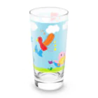 hollyhockのラブハートちゃんのコップ Long Sized Water Glass :front