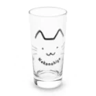 猫のひげ SUZURI店の猫のひげロゴマークシリーズ Long Sized Water Glass :front