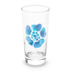 Good day Good day yeah!!!の水面の花 Long Sized Water Glass :front