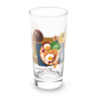 ハルイロ雑貨店　suzuri支店のパンケーキプレート Long Sized Water Glass :front