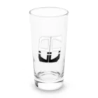 hamuevoの86白×クロ Long Sized Water Glass :front