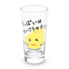 MZグラフィックスのレモン　すっぱいはせいこうのもと　ロゴTシャツ Long Sized Water Glass :front