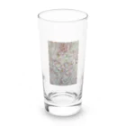 お絵描きの母のお絵描き Long Sized Water Glass :front