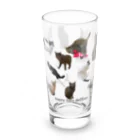 愛猫家のマロリコデルフィーノ Long Sized Water Glass :front