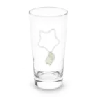 みにゆん　ねこのおやすみなさい子犬~ Long Sized Water Glass :front