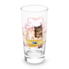 nya-mew（ニャーミュー）のチョコよりカワイイ#2 Long Sized Water Glass :front