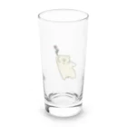 みにゆん　ねこのRoses and puppies Long Sized Water Glass :front