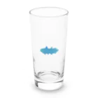 Omeletty’sのシーラカンス（ブルー） Long Sized Water Glass :front