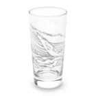 ariariartの世界でもっとも孤独なクジラとラジオ【チャリティー】 Long Sized Water Glass :front