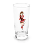 江戸川 media lab FAN SHOPのアイドルくぅ Long Sized Water Glass :front