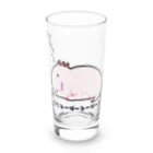 うさやの今日もダルいだるーぱーるーぱー Long Sized Water Glass :front