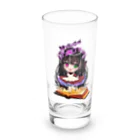 雑貨店☆薙魔ーずの【召喚魔法】薙魔(キラキラなし) Long Sized Water Glass :front