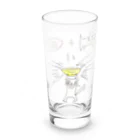 ハナノネッコ のカカオネコ Long Sized Water Glass :front
