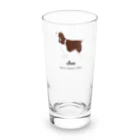 meongmeong（モンモン）の【名入れ】イングリッシュスプリンガースパニエル Long Sized Water Glass :front