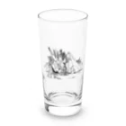 空想画学販売所のクマのキャンプ Long Sized Water Glass :front