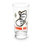 RISUTANのペッパーミル・パフォーマンス　WBC風ロゴ入り Long Sized Water Glass :front