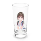 yanchikiのオリキャラグッズ店の夏木　真理弥 Long Sized Water Glass :front