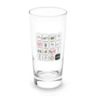 Moomoooの絵文字遊び Long Sized Water Glass :front