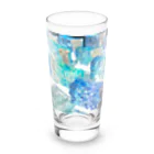 空と魔法のアトリエの移り変わるアクアカラー Long Sized Water Glass :front