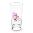 はりねずこのイラストのゲームオン！モモちゃん Long Sized Water Glass :front