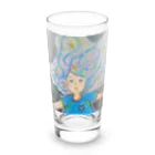 masamin minの星屑ガールさん Long Sized Water Glass :front