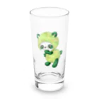 satoayaのアニマルカフェのフルーツアニマル　メロンパンダ Long Sized Water Glass :front