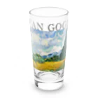 MUGEN ARTのゴッホ　糸杉のある麦畑　Wheat Field with Cypresses Long Sized Water Glass :front