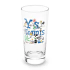 Y's TennisのY's Tennisシャッター柄 Long Sized Water Glass :front