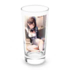 天乃鯱のメイドのお姉さん Long Sized Water Glass :front